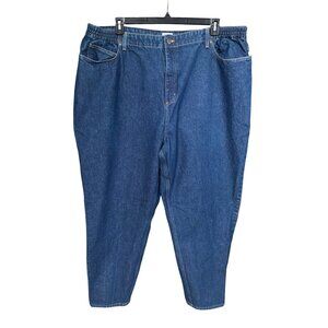 LL Bean Jeans 26W Original Fit Relaxed